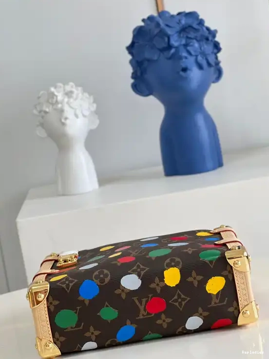 Rep ladies LOUIS TRUNK MM SIDE VUITTON 0610